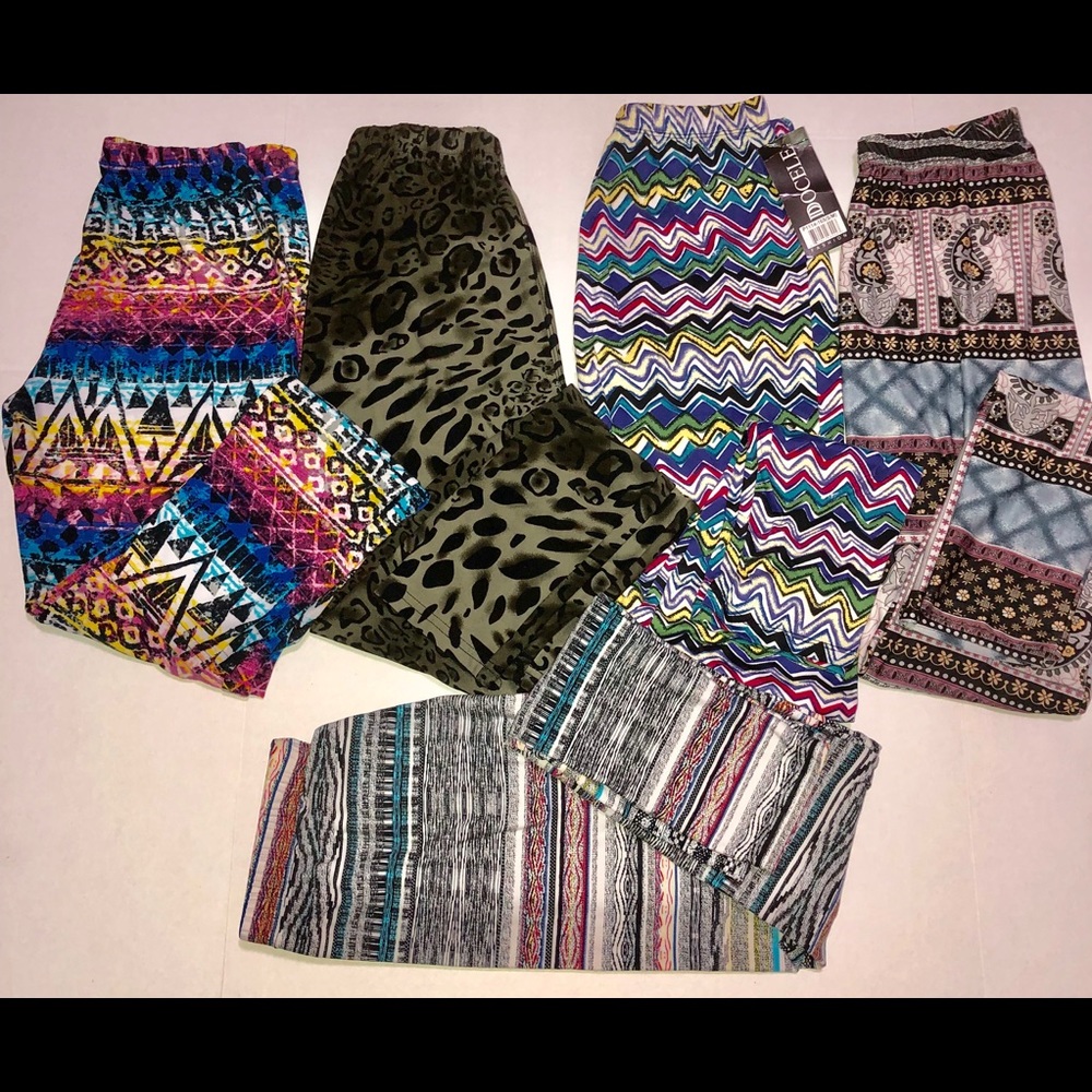 ✅Offer Now✅ 5 patterned leggings